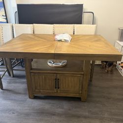 Dining Room Table With 6 Chairs 