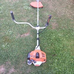 stihl straight shaft bicycle Handel weed eater model FS-251 used 4 times runs great paid $825.00 asking $625.00