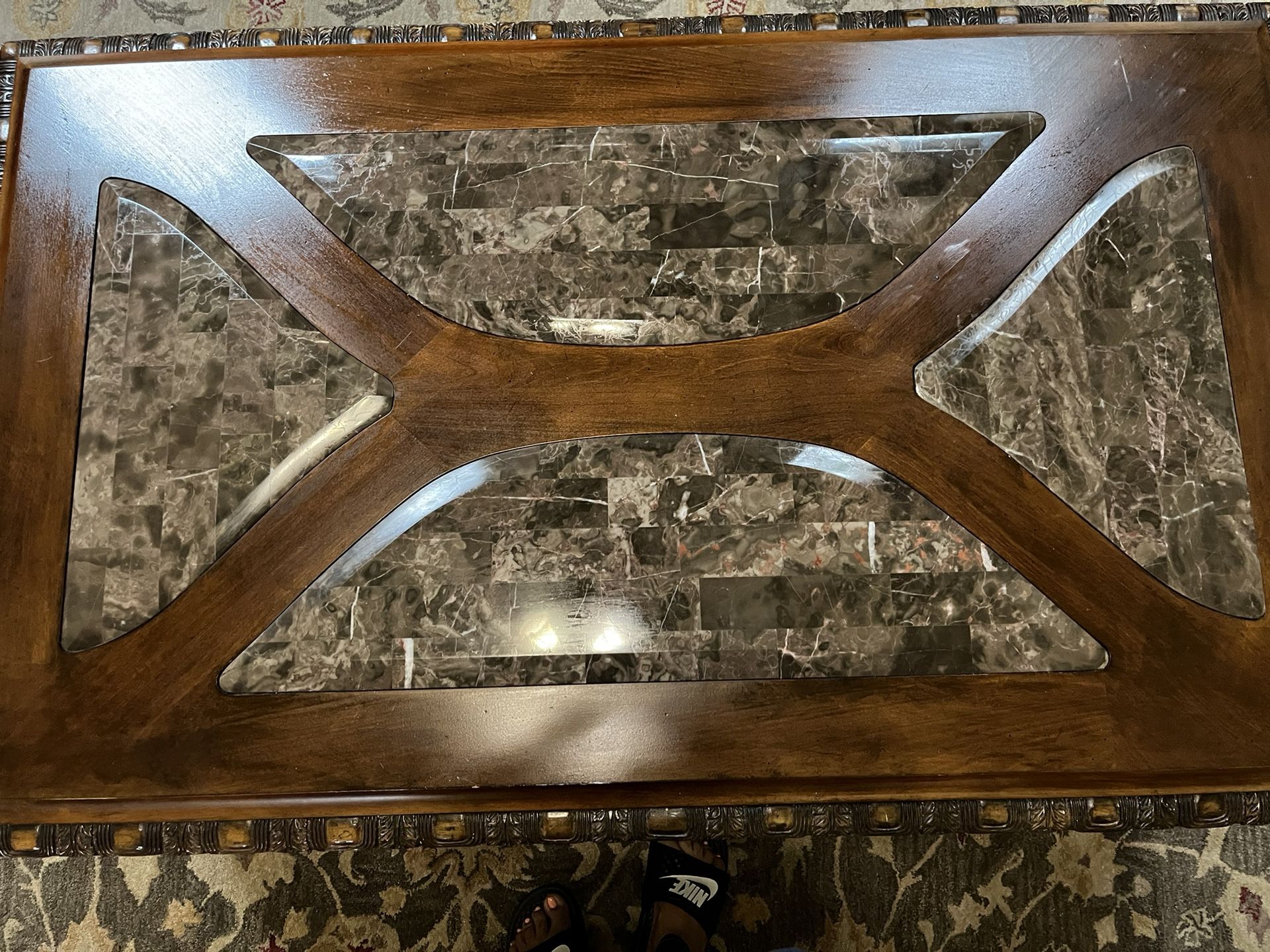 Elegant Wooden Coffee Table