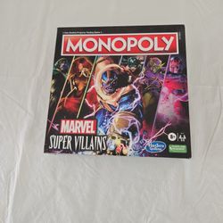 Monopoly Marvel Super Villains  NEW!