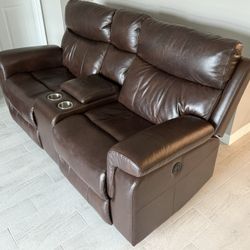 Sofa With Power Recliners 