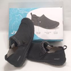 Jsport Ladies' Alice Slip-On Faux Fur Comfort Shoes Size 10