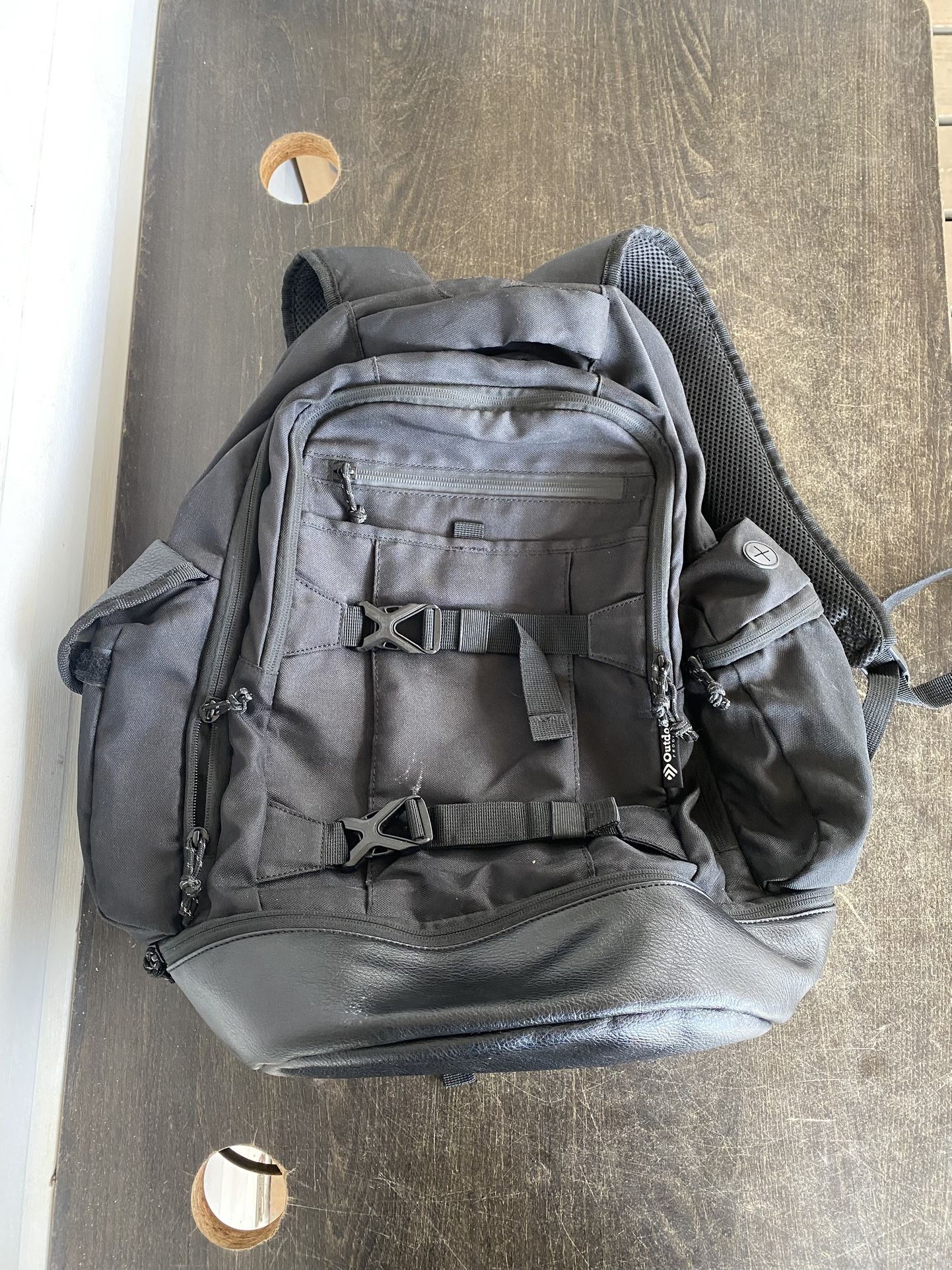 Laptop Backpack Black Outdoor Products