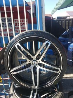 5 lug rims and tires