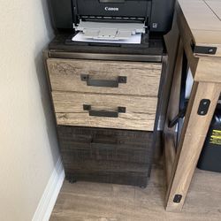 Rolling Filing Cabinet