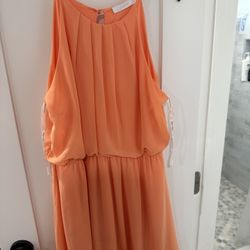 Orange Dress