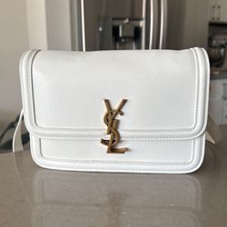 White leather Bag