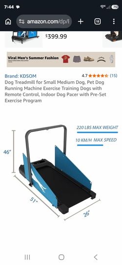 Dog treadmill