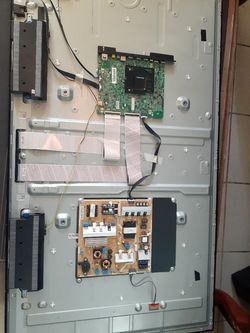 Smart TV Samsung 55" electronic parts, motherboard, video board