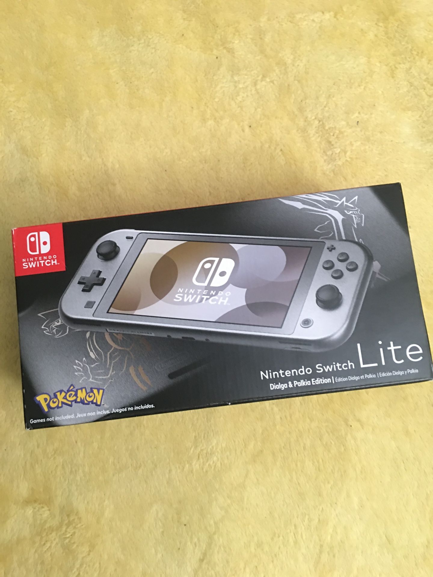 Nintendo Pokemon Switch Lite Dialga and Palkia Edition Game Console