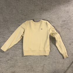 MAISON KITSUNÉ Tan Speedy Fox Sweatshirt Small 