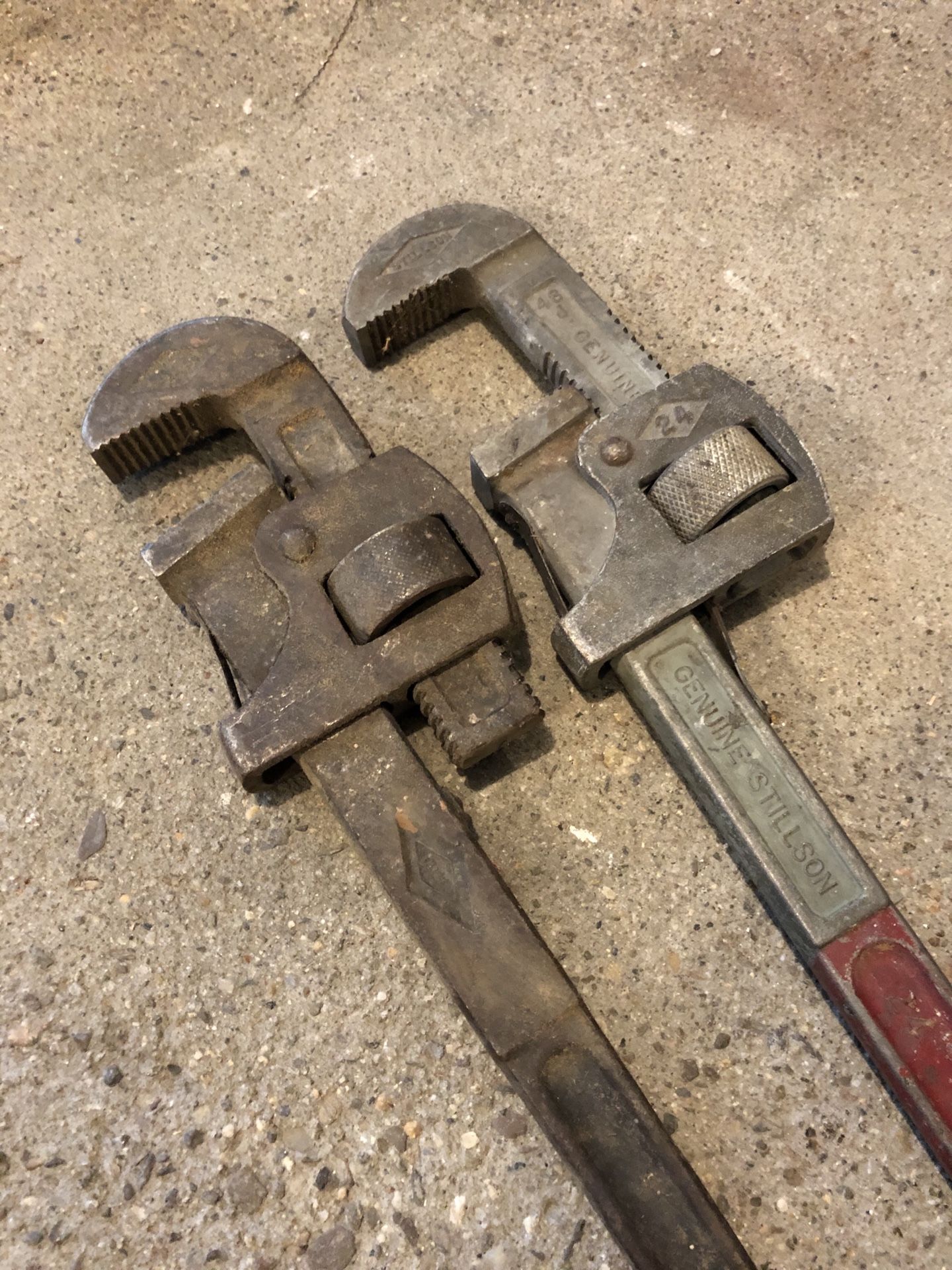 24” Wrenches. $25/wrench or $40 for Both