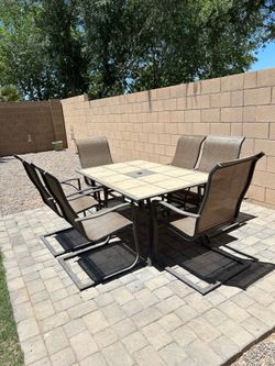 Patio table