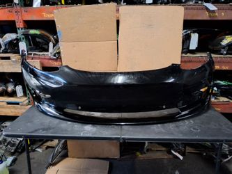 2017-2018-2019-2020 TESLA MODEL Y W/SENSORS FRONT BUMPER OEM USED #11684