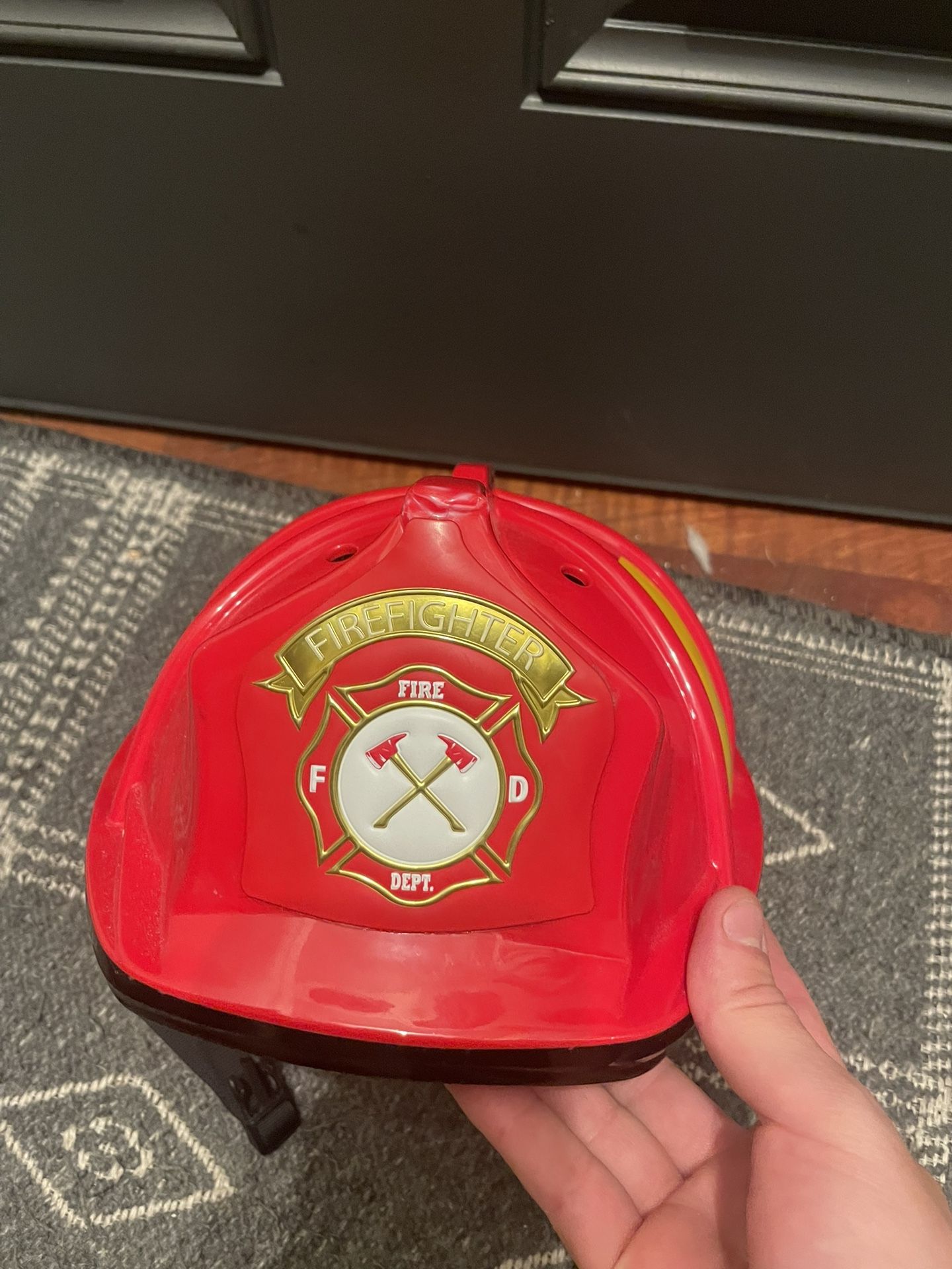 Kids Fireman Bike Helmet 