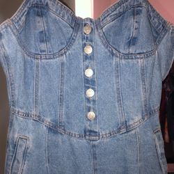 Overall Zips Up On The Side