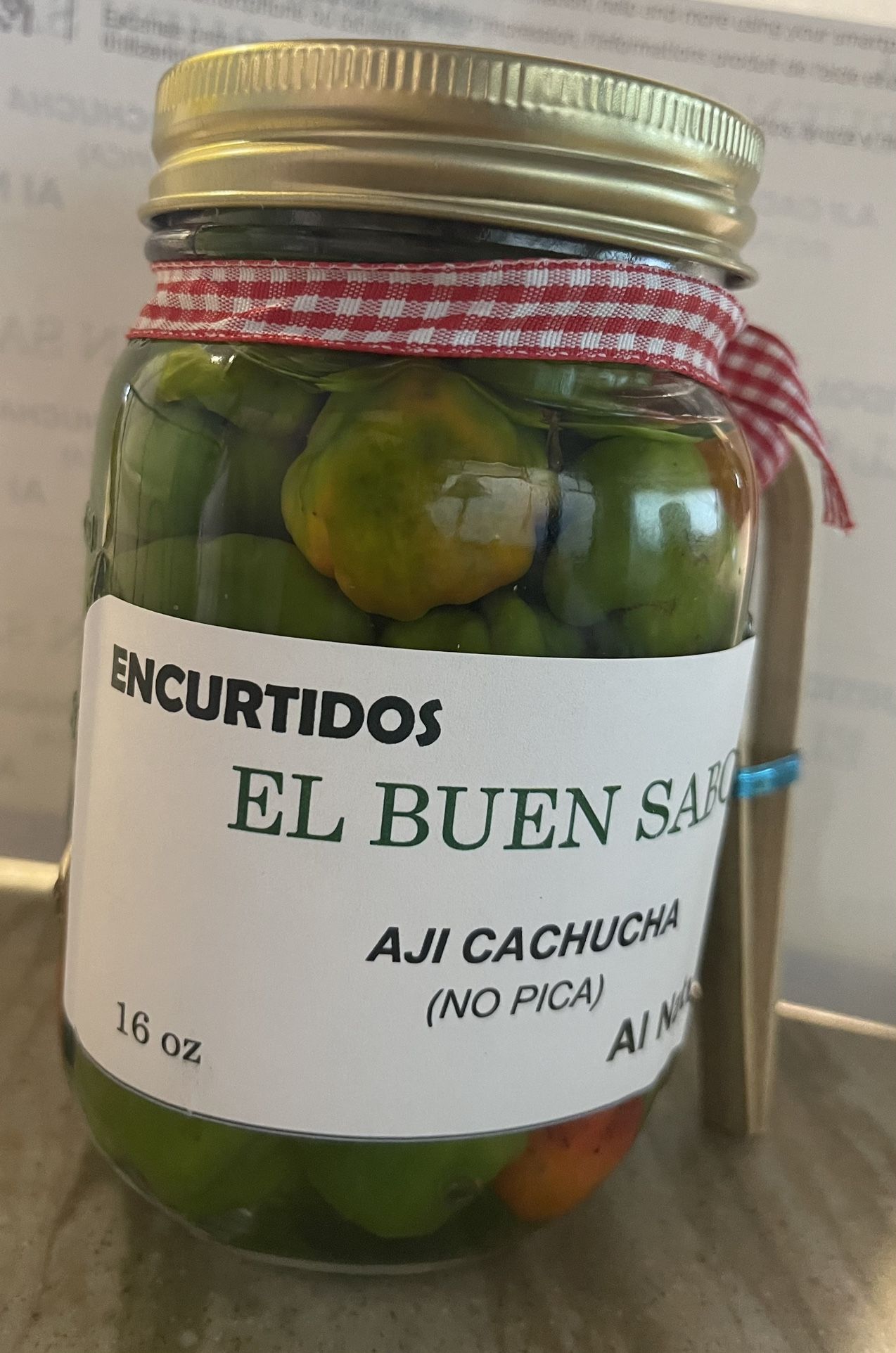 Ají Cachucha Cubano