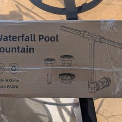 Waterfall Pool Fountain 