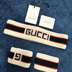 New Gucci Headband With Cuff Set 