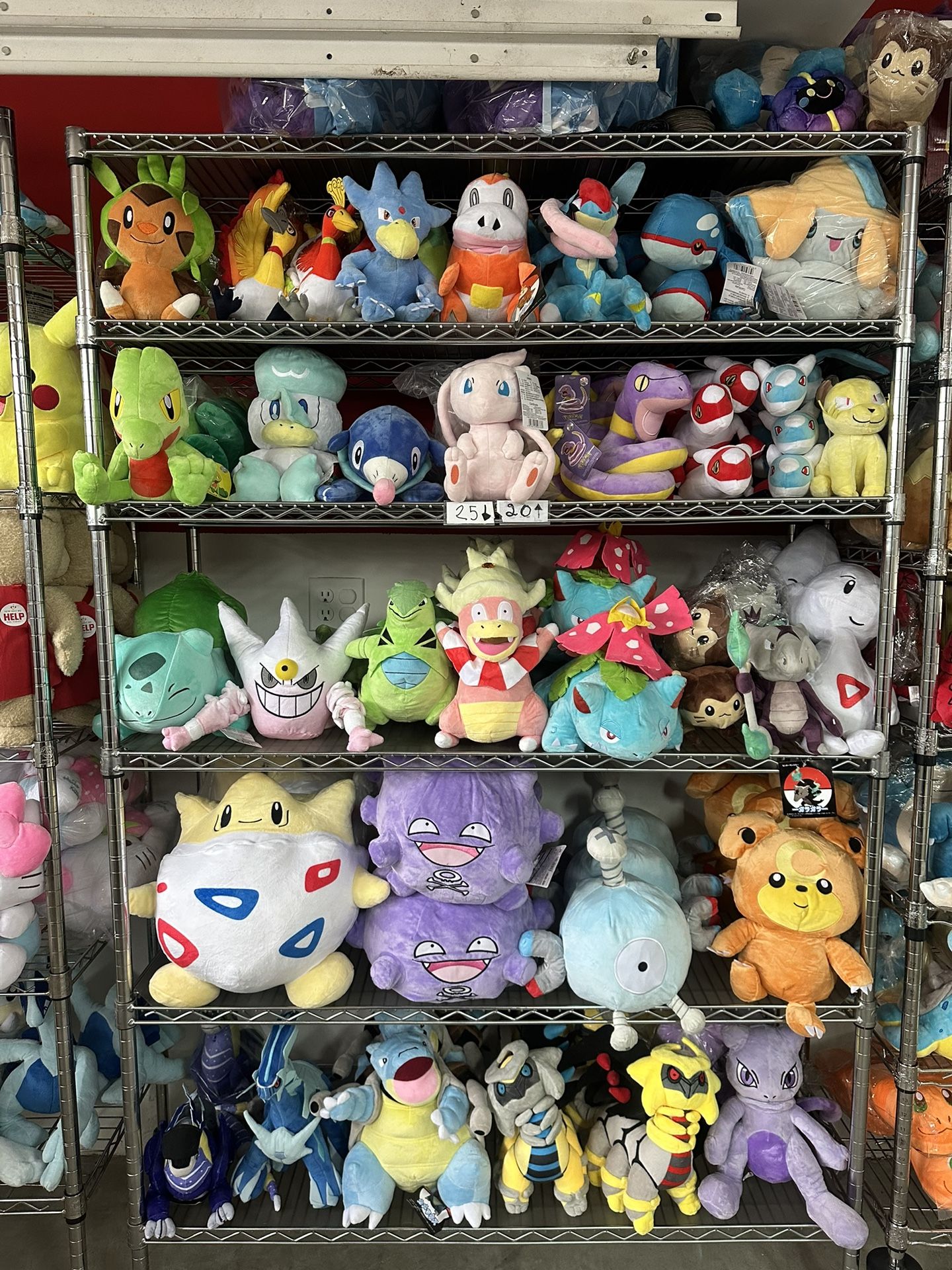 Pokémon Plushies 