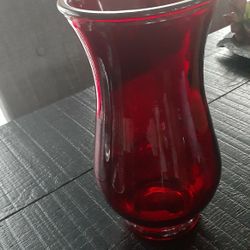 Red Flower Vase 