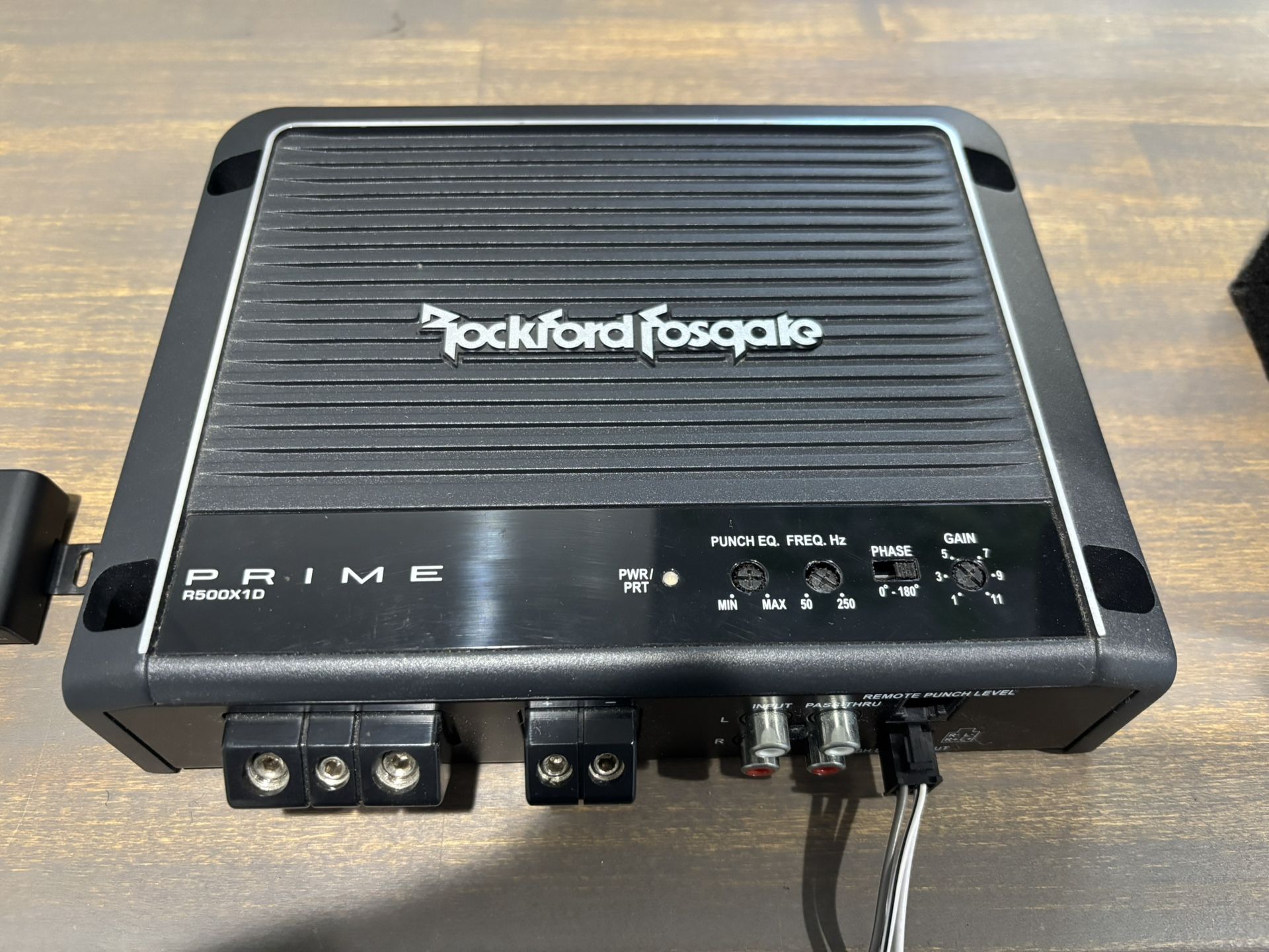 Rockford Fosgate Amp And Kicker Subwoofer