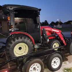 Cortamos zacate con Tractor/ Large Over Grown Lots Or Acrage Brush Hogging 