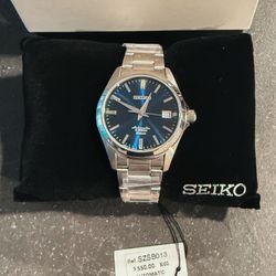 Seiko Automatic Blue Dial Watch