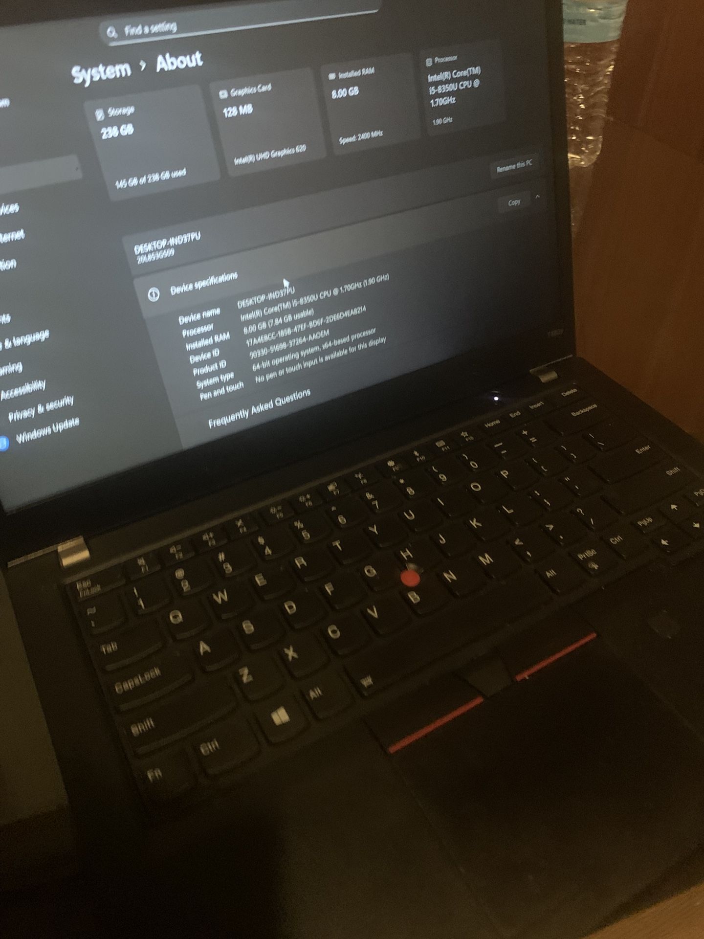 Lenovo Laptop Computer, Good Condition 