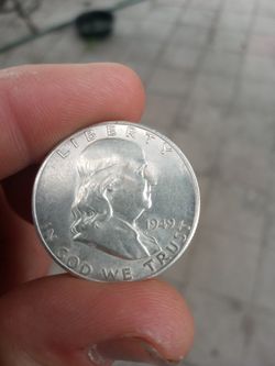 1949 S Fbl (Full Bell Lines) Benjamin Franklin Silver Half Dollar