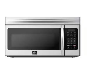 FORNO SCALO 1000W 30”In Over the Range Microwave, Stainless Steel