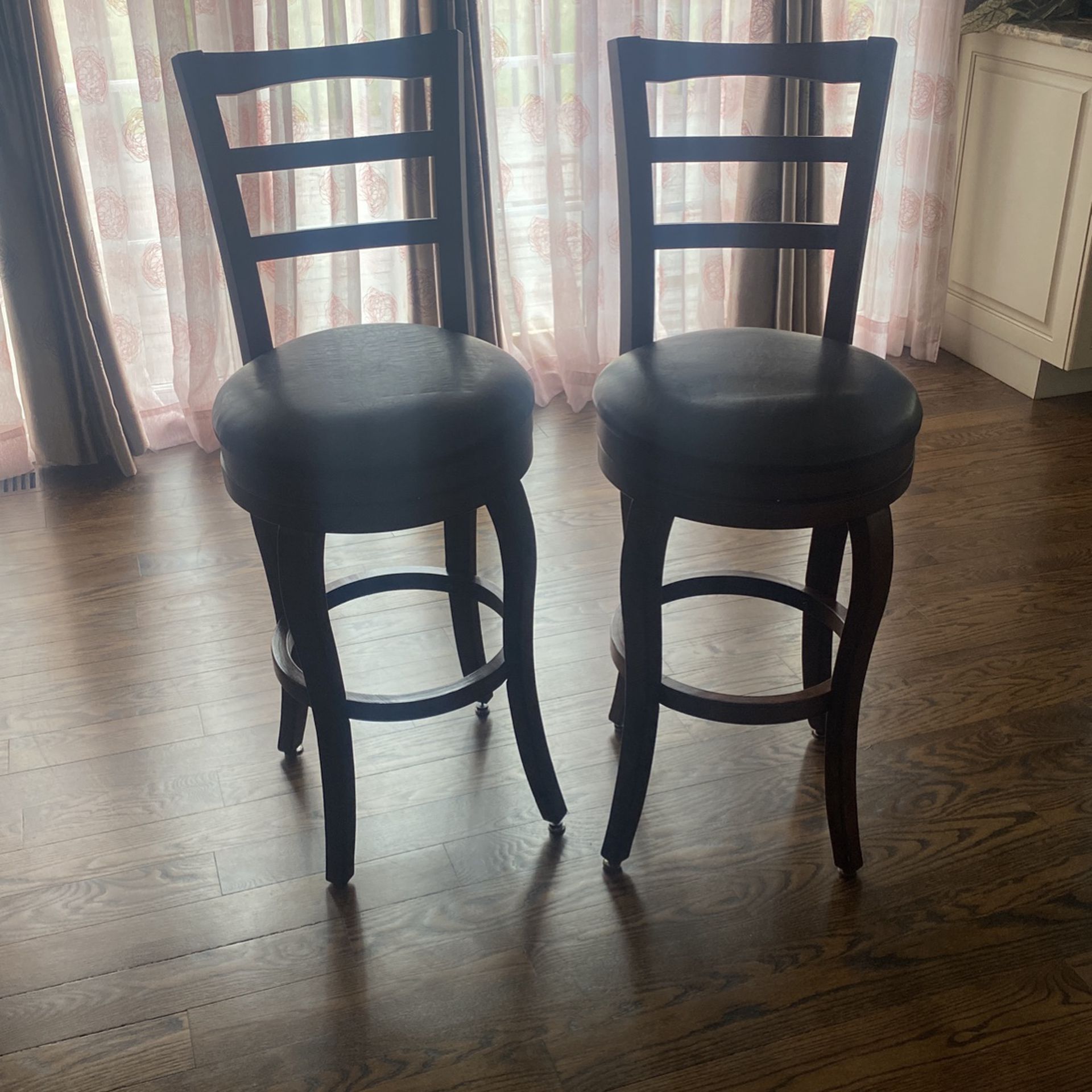 Two Counter High Bar Chairs