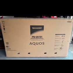 Sharp 70” Aquos commercial TV