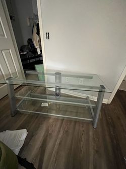 3 Tier Bell’O Tempered Glass Tv Stand