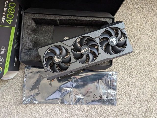 ASUS TUF Gaming GeForce RTX 4080 OC 16GB GDDR6X Graphics Card