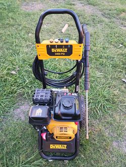DeWalt pressure washer 3400 PSI 2.5 GPM