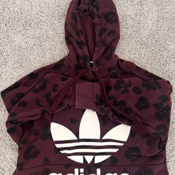 Adidas Crop Hoodie Sweater 