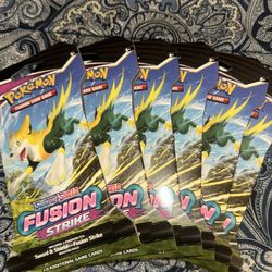Pokemon Fusion Strike Single Packs