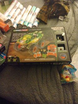 Laser Pegs Green Monster