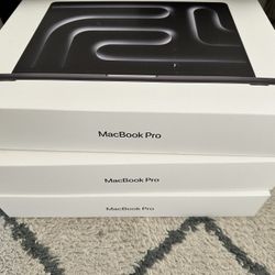 3 Brand new Unopened 14inch MacBook Pros