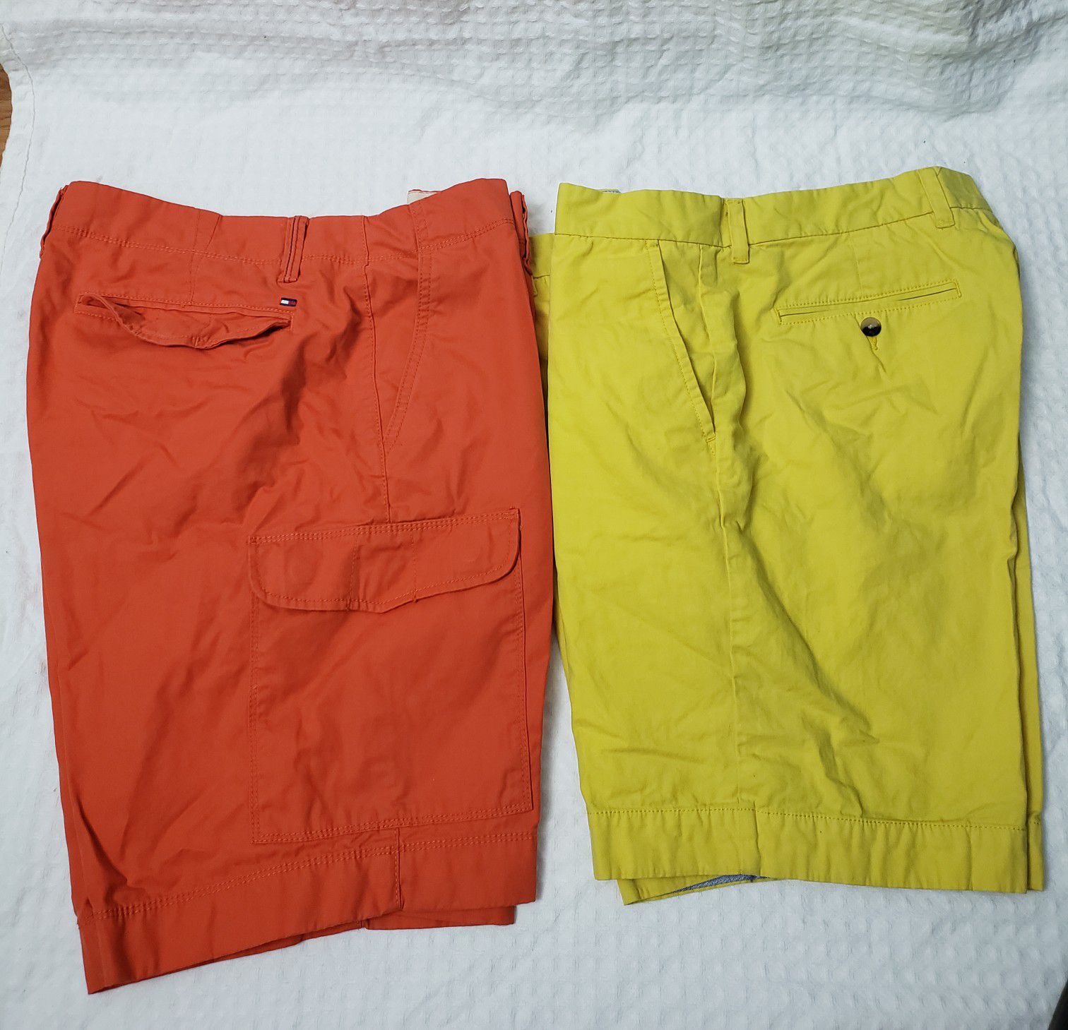 2 Tommy Hilfiger men's shorts, Size 36
