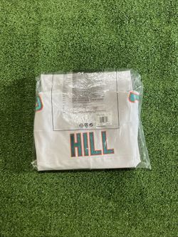 Tyreek Hill Miami Dolphins Captain's Patch White Nike Vapor Elite Jersey  Men's Size (40) Medium for Sale in Molunkus, ME - OfferUp