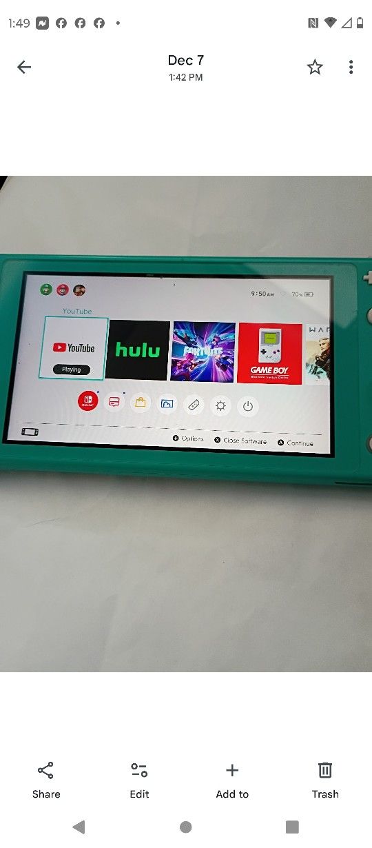 Nintendo Switch L I T E