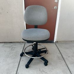 Adjustable Gray Office Chair