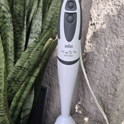 BRAUN MODEL 4183 HAND HELD IMMERSION BLENDER MIXER HOUSEHOLD TYPE WORKS GREAT, See 2nd Pic For Toastmaster Blender For $15