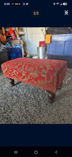 Antique ottoman wooden legs