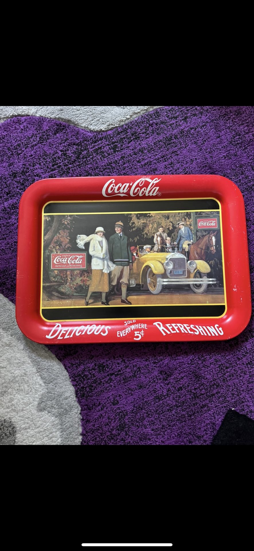 Coca Cola Vintage Tray 