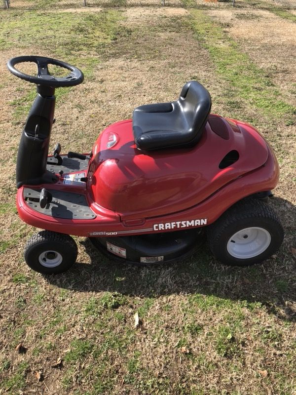 Craftsman DRM 500 Riding Mower/Mulcher/Vacuum