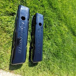 Chevy Power Valve Covers 350 Small Black 