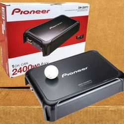 Pioneer Monoblock Subwoofer Amplifier 2400 Watts Bass Knob Control GM-DX971 🚨 Payment Options Available 🚨 No Credit Needed 🚨 